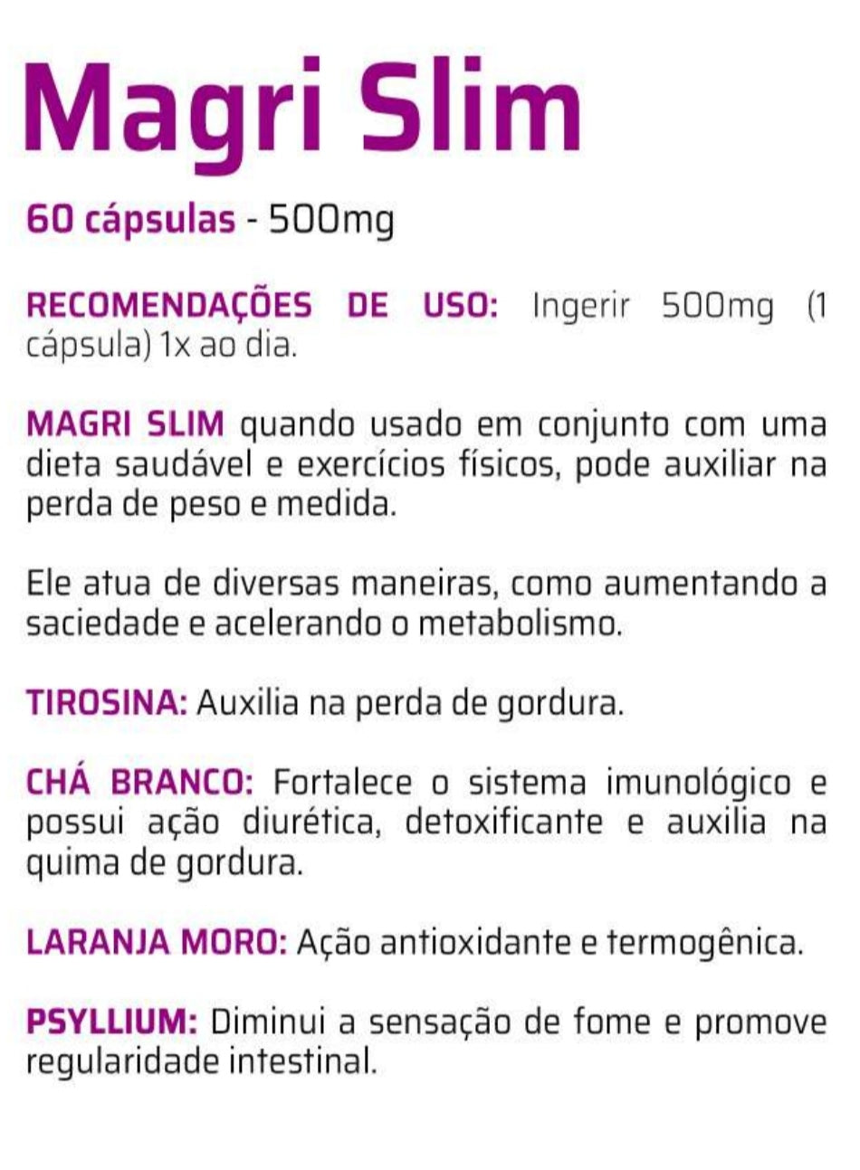 Magri Slim C/60 Cápsulas 500Mg - Good Vit