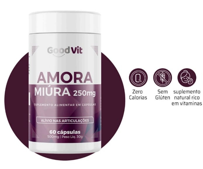 Amora Miura 250mg C/30 Cápsulas - Good Vit
