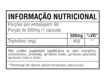 L-triptofano 450 MG c/60 Cápsulas - Good Vit