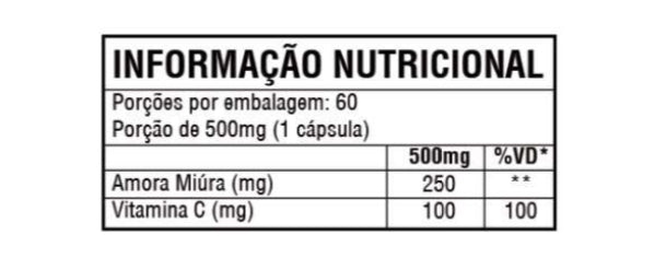 Amora Miura 250mg C/30 Cápsulas - Good Vit