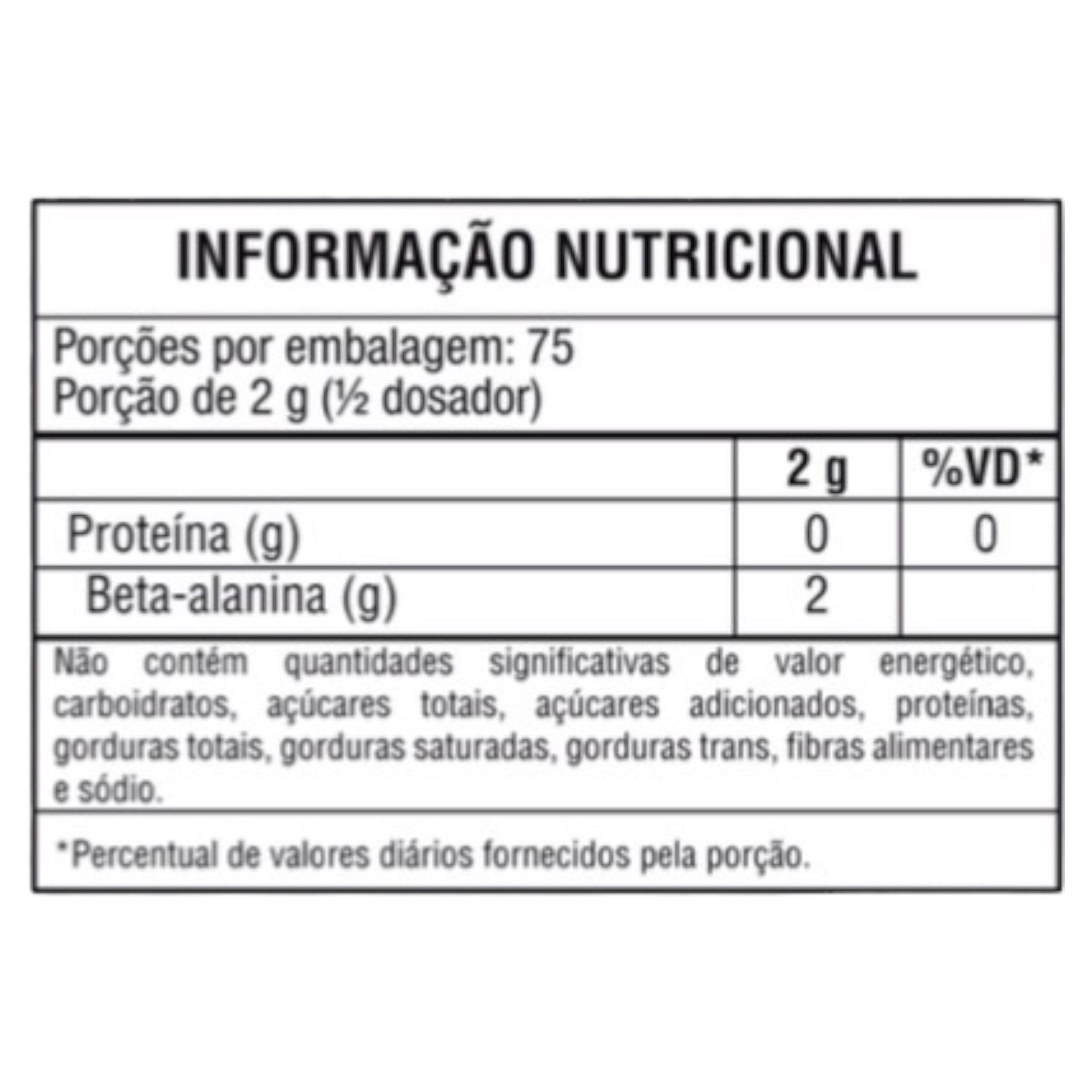 Beta alanina pura 150g - Good Vit