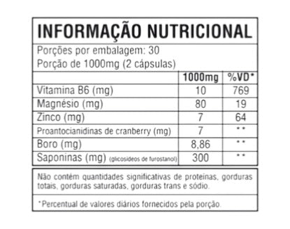 Test femme c/60 Cápsulas - Good Vit