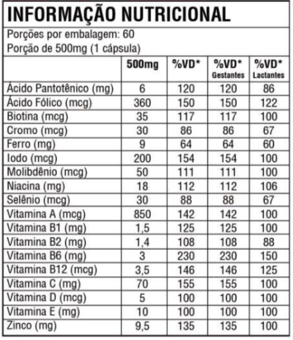 Good Mater 500mg C/60 Cápsulas - Good Vit