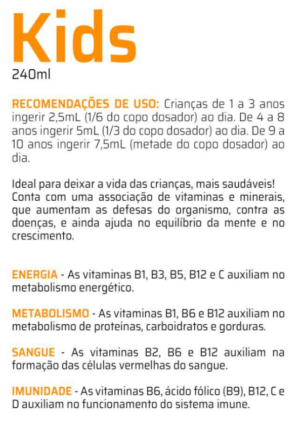 Polivitamínico Kids 240ML - Good Vit
