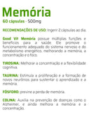 Foco e Memória 500mg c/60 Cápsulas - Good Vit