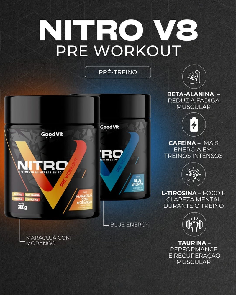 Pre Workout Nitro 300g - Good Vit