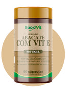 Óleo de Abacate com Vitamina E 1,4g C/60 Cápsulas - Good Vit