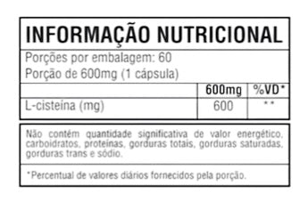 Nac 600mg c/60 Cápsulas - Good Vit