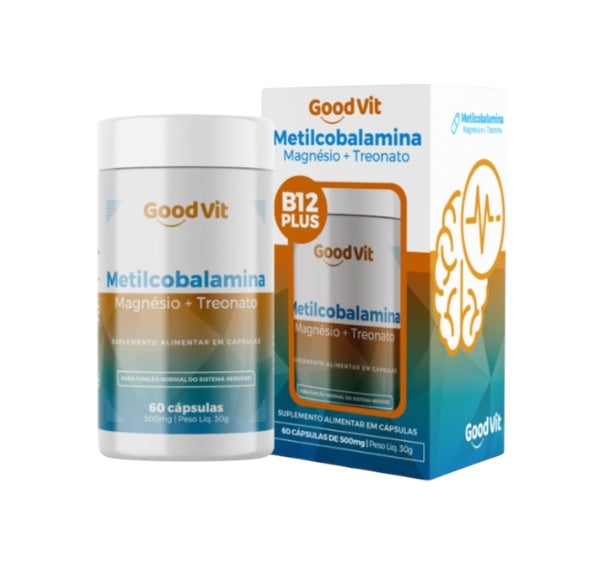 Metilcobalamina Magnesio + Treonato C/60 Cápsulas - Good Vit