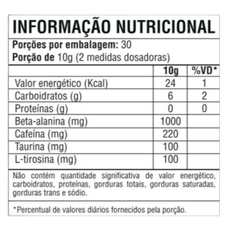Pre Workout Nitro 300g - Good Vit