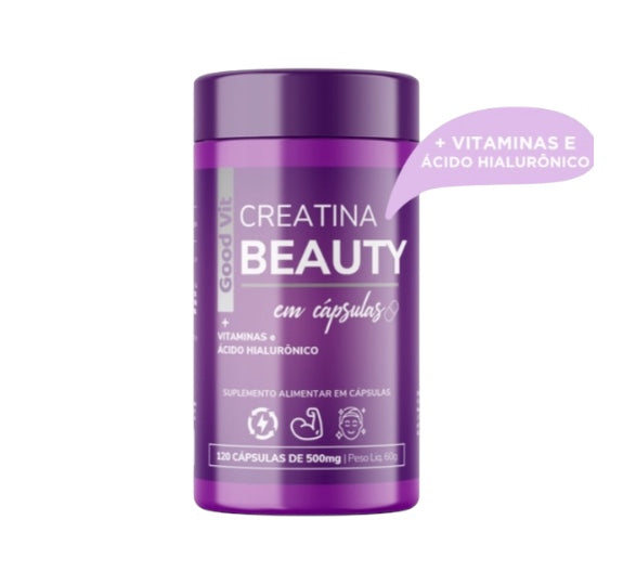 Creatina beauty c/120 Cápsulas - Good Vit