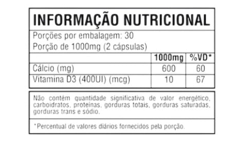 Good Cálcio + vitamina D 600mg + 400ui c/60 Cápsulas - Good Vit