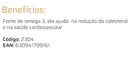 Óleo de Linhaça 1,4g C/60 Cápsulas - Good Vit