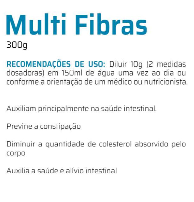 Multi Fibras 300g sabor frutas vermelhas - Good Vit