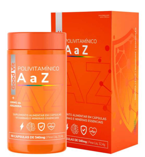 Vitaminas A-Z  C/60 Cápsulas - Good Vit
