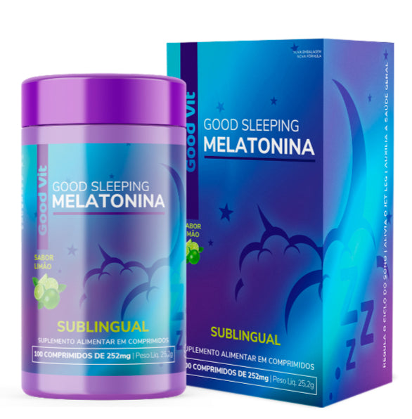 Good sleeping Melatonina 252mg C/100 CP - Good Vit