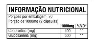 Condroitina + Glucosamina c/60 Cápsulas - Good Vit