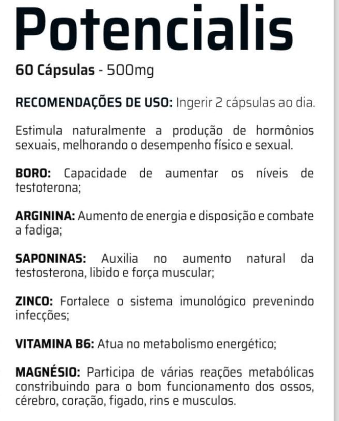 Potencialis C/60 Cápsulas Good Vit