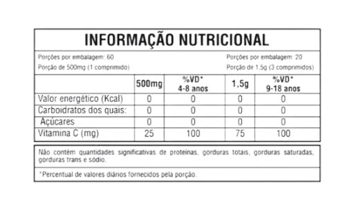 Vitamina C Kids C/60 CP Mastigável