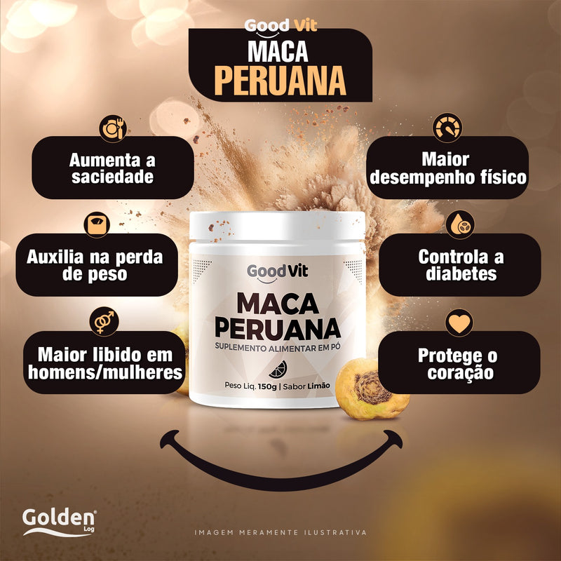 Maca Peruana 150g Pó GoodVit