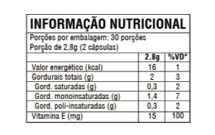 Óleo de Abacate com Vitamina E 1,4g C/60 Cápsulas - Good Vit
