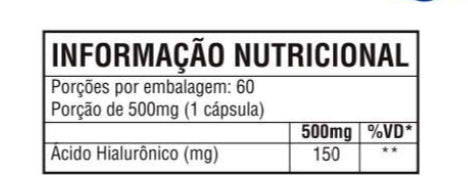 Ácido Hialurônico c/60 Cápsulas - Good Vit