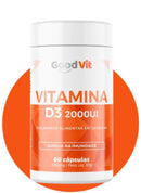 Vitamina D 2000ui Good Vit c/60 Cápsulas - Good Vit