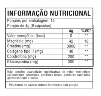 Creatina Artroflex c/120 Cápsulas - Good Vit
