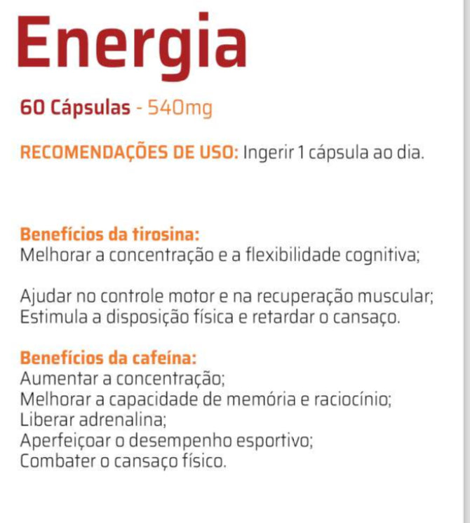 Polivitaminico Energia 540mg C/60 Cápsulas - Good Vit