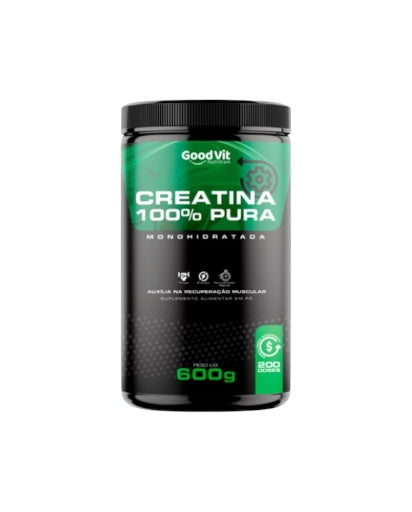 Creatina 100% Pura Pó 600g - Good Vit