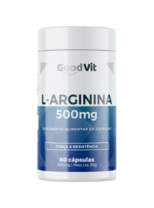L-Arginina 500mg c/60 Cápsulas - Good Vit