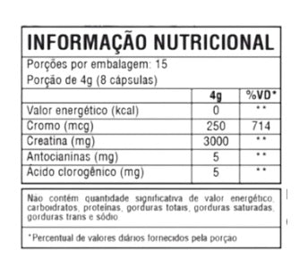 Creatina Slim c/120 Capsulas - Good Vit