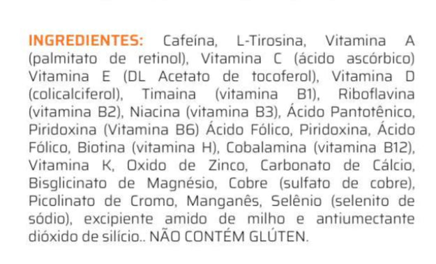 Polivitaminico Energia 540mg C/60 Cápsulas - Good Vit