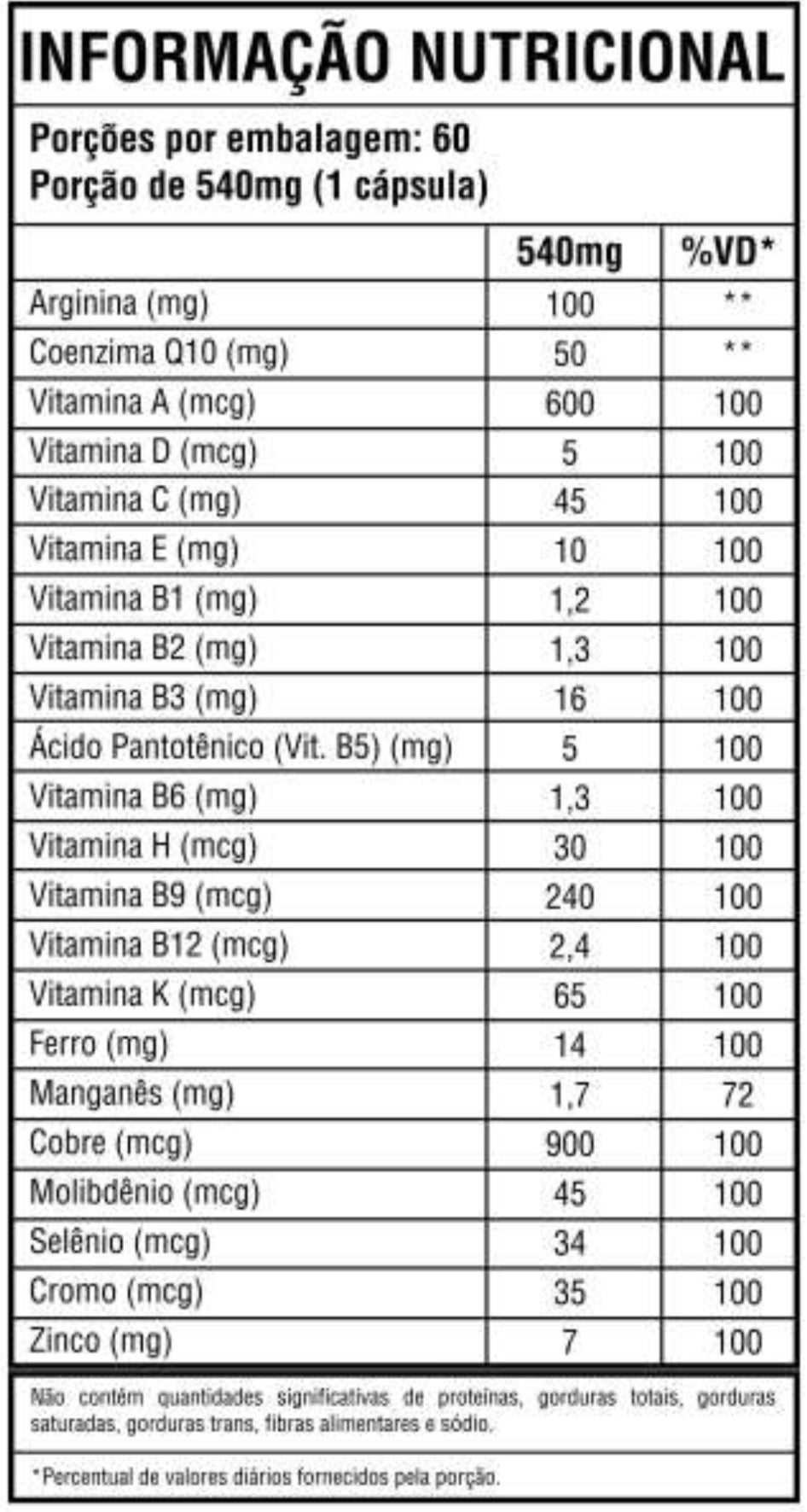 Polivitaminico Sênior  C/60 Cápsulas - Good Vit