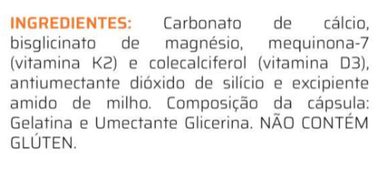 Cálcio MDK  500mg C/60 Cápsulas - Good Vit