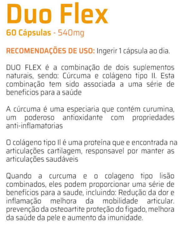 Duo Flex C/60 Cápsulas  Good Vit