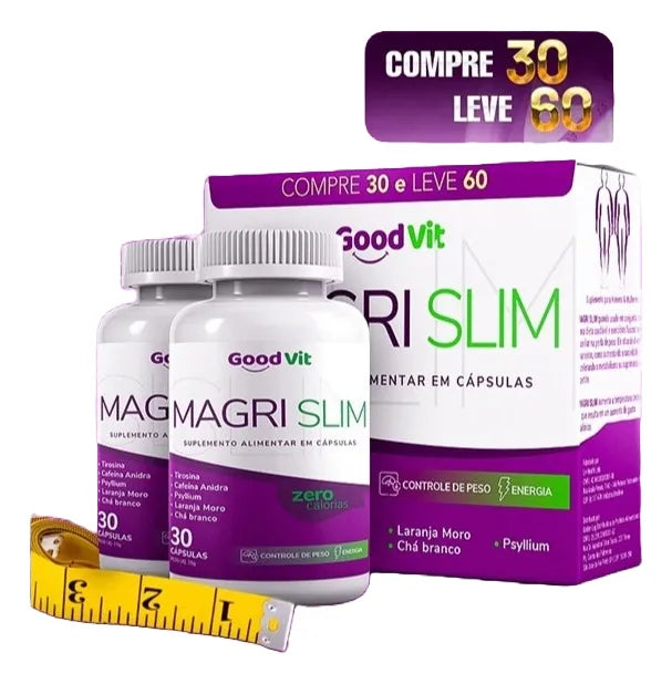 Magri Slim  C/60 Cápsulas 500Mg - Good Vit