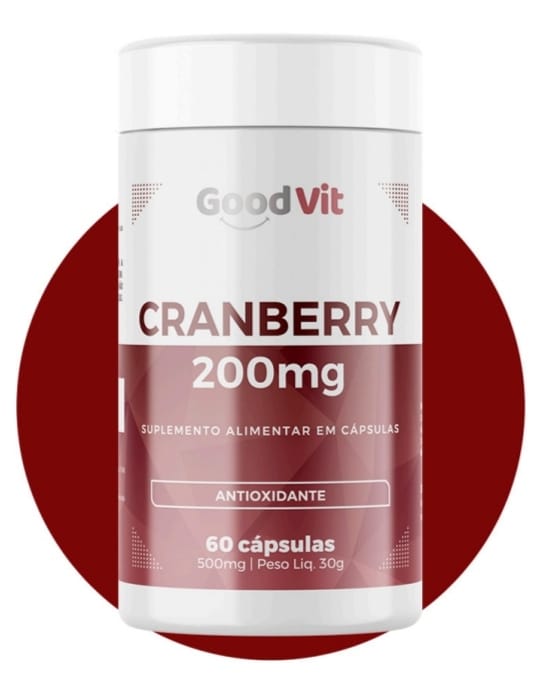 Cramberry 200mg  C/60 Cápsulas  Good Vit