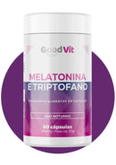 Melatonina + Triptofano C/60 Cápsulas - Good Vit