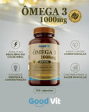 Ômega 3 EPA 540mg / DHA 360mg C/120 Cápsulas